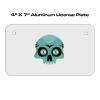 4 X 7 Aluminum License Plate  Thumbnail