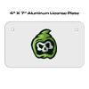 4 X 7 Aluminum License Plate  Thumbnail