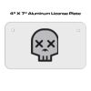 4 X 7 Aluminum License Plate  Thumbnail