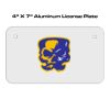 4 X 7 Aluminum License Plate  Thumbnail