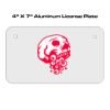 4 X 7 Aluminum License Plate  Thumbnail