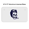 4 X 7 Aluminum License Plate  Thumbnail
