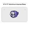 4 X 7 Aluminum License Plate  Thumbnail