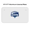 4 X 7 Aluminum License Plate  Thumbnail