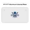 4 X 7 Aluminum License Plate  Thumbnail