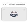 4 X 7 Aluminum License Plate  Thumbnail