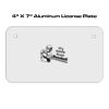 4 X 7 Aluminum License Plate  Thumbnail