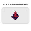 4 X 7 Aluminum License Plate  Thumbnail
