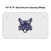 4 X 7 Aluminum License Plate  Thumbnail