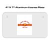 4 X 7 Aluminum License Plate  Thumbnail