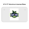 4 X 7 Aluminum License Plate  Thumbnail