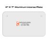 4 X 7 Aluminum License Plate  Thumbnail