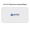 4 X 7 Aluminum License Plate  Thumbnail