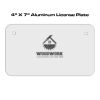 4 X 7 Aluminum License Plate  Thumbnail