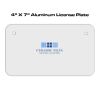 4 X 7 Aluminum License Plate  Thumbnail