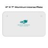 4 X 7 Aluminum License Plate  Thumbnail