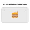 4 X 7 Aluminum License Plate  Thumbnail