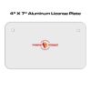 4 X 7 Aluminum License Plate  Thumbnail