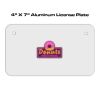 4 X 7 Aluminum License Plate  Thumbnail