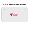 4 X 7 Aluminum License Plate  Thumbnail