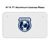 4 X 7 Aluminum License Plate  Thumbnail