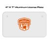 4 X 7 Aluminum License Plate  Thumbnail