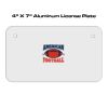 4 X 7 Aluminum License Plate  Thumbnail