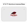 4 X 7 Aluminum License Plate  Thumbnail