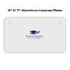 4 X 7 Aluminum License Plate  Thumbnail