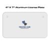 4 X 7 Aluminum License Plate  Thumbnail