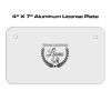 4 X 7 Aluminum License Plate  Thumbnail
