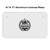 4 X 7 Aluminum License Plate  Thumbnail