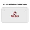 4 X 7 Aluminum License Plate  Thumbnail