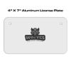 4 X 7 Aluminum License Plate  Thumbnail
