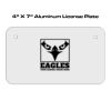 4 X 7 Aluminum License Plate  Thumbnail