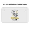 4 X 7 Aluminum License Plate  Thumbnail