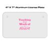 4 X 7 Aluminum License Plate  Thumbnail
