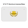 4 X 7 Aluminum License Plate  Thumbnail