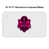 4 X 7 Aluminum License Plate  Thumbnail