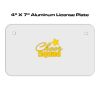 4 X 7 Aluminum License Plate  Thumbnail