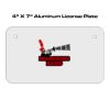 4 X 7 Aluminum License Plate  Thumbnail