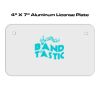 4 X 7 Aluminum License Plate  Thumbnail