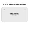 4 X 7 Aluminum License Plate  Thumbnail