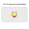 4 X 7 Aluminum License Plate  Thumbnail