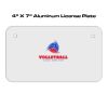 4 X 7 Aluminum License Plate  Thumbnail