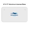 4 X 7 Aluminum License Plate  Thumbnail
