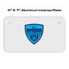 4 X 7 Aluminum License Plate  Thumbnail