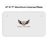 4 X 7 Aluminum License Plate  Thumbnail