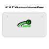 4 X 7 Aluminum License Plate  Thumbnail