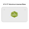 4 X 7 Aluminum License Plate  Thumbnail